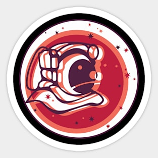 Bright Astronaut Sticker